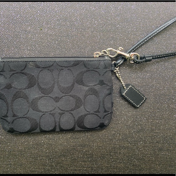 Coach Corner Zip Wristlet - Picture 5 of 9